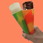 Load image into Gallery viewer, (4pc) Popsicle Silicone Moulds Ice Pop Maker

