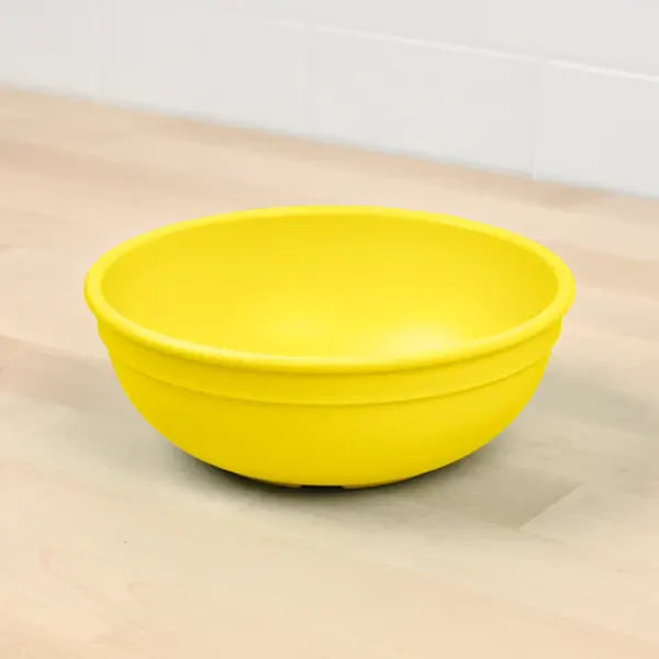 Re-Play Bowl, Large Size, Yellow - Healthy Snacks NZ