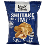 Load image into Gallery viewer, Real Naturals, Shiitake Mushroom Chips, Sea Salt - Healthy Snacks NZ
