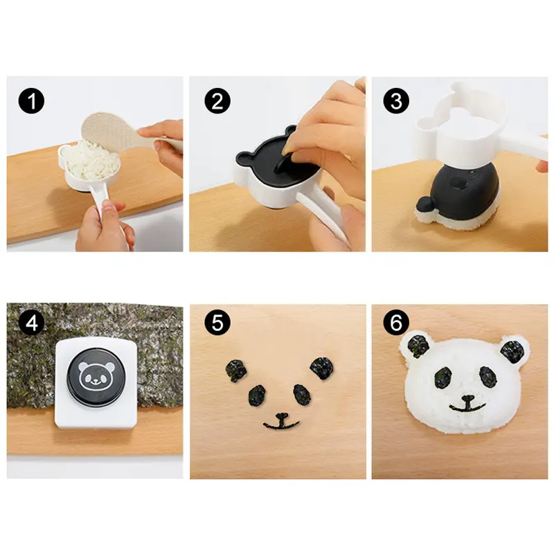 Onigiri Rice Mould Kit, Panda - Healthy Snacks NZ