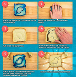 Load image into Gallery viewer, Sandwich/Cookie Cutters - How to Instructions- Healthy Snacks NZ - Buy Online
