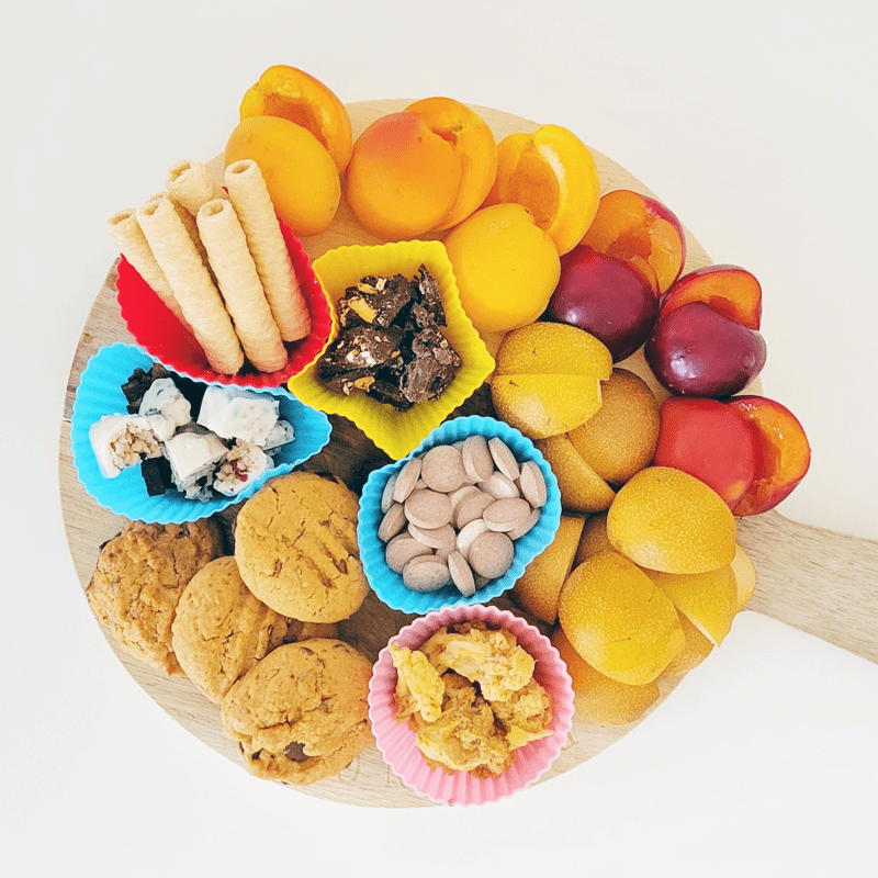 (6pc) Silicone Food Cups, Assorted - Healthy Snacks NZ