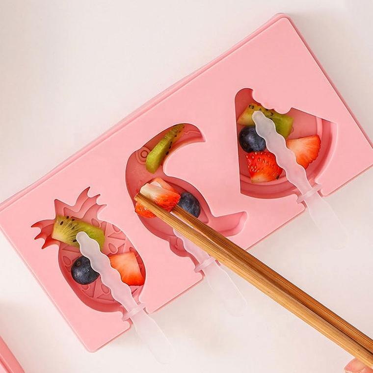 Silicone Ice Pop Moulds, Tropical - Healthy Snacks NZ