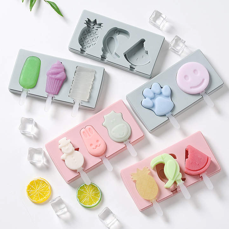 Ice Blocks Silicone Moulds Ice Cream Maker - Healthy Snacks NZ