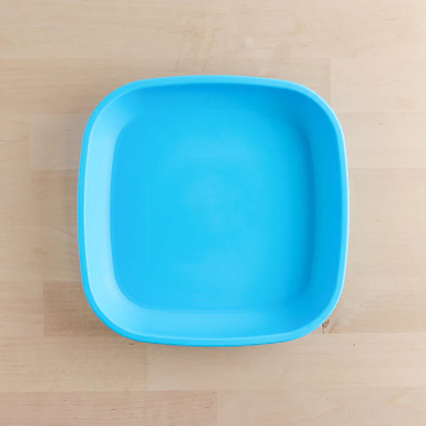 Re-Play Flat Plate Sky Blue - Healthy Snacks NZ