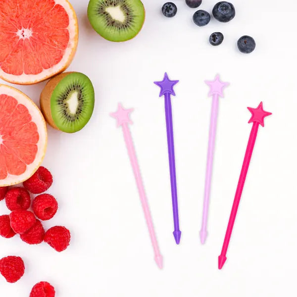 (4pc) Lunch Punch Stix, Pink - Healthy Snacks NZ