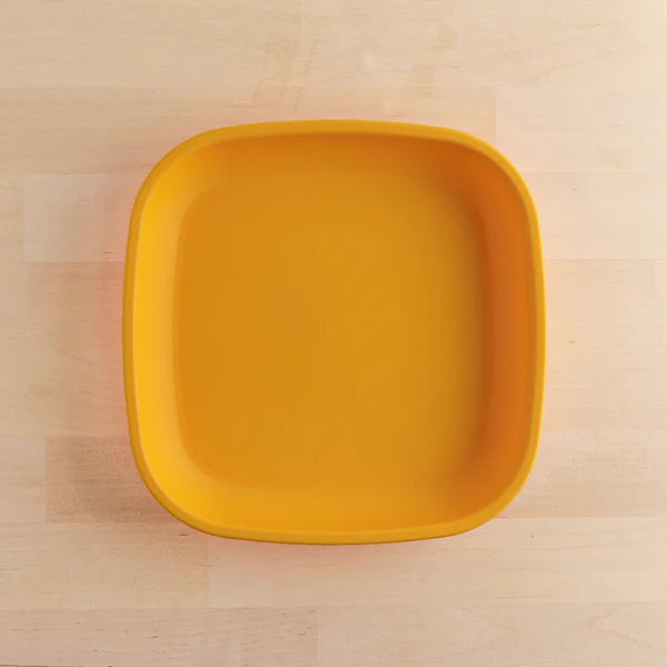Re-Play Flat Plate Sunny Yellow - Healthy Snacks NZ