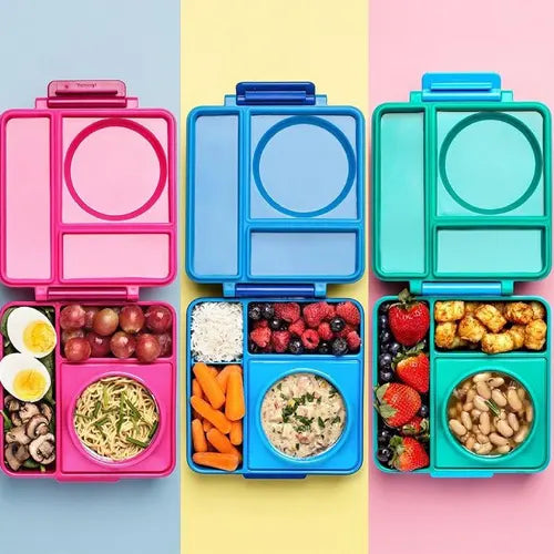 OmieBox V.2 Thermal Hot & Cold Lunchbox, Assorted Colours - Healthy Snacks NZ