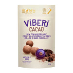 Load image into Gallery viewer, VIBERI, Organic Chocolate Rolled Blackcurrants, Cacao 70%, 90g - Healthy Snacks NZ
