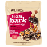 Load image into Gallery viewer, Wallaby, Dark Chocolate Rugged Bark (GF), Cookies&#39;n Cream, 120g - Healthy Snacks NZ
