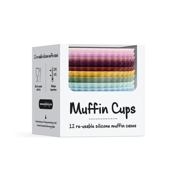 (12pc) We Might Be Tiny Muffin Cups, Original - Healthy Snacks NZ