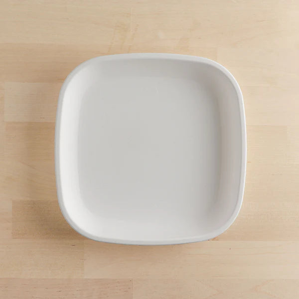 Re-Play Flat Plate White - Healthy Snacks NZ