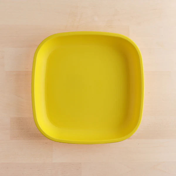 Re-Play Flat Plate Yellow - Healthy Snacks NZ