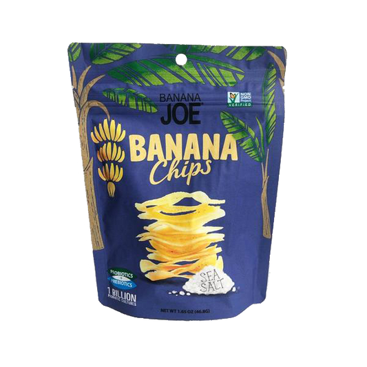 Banana Joe Chips, Sea Salt - Buy Online NZ - AfterPay - Healthy Snacks NZ