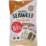 Load image into Gallery viewer, Organic Seaweed Snack, Teriyaki BBQ, Multi-pack, 8 x 2g - Healthy Snacks NZ
