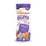 Load image into Gallery viewer, Organic Superfood Puffs, Purple Carrot &amp; Blueberry. Healthy Snacks NZ.
