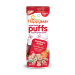 Load image into Gallery viewer, Organic Superfood Puffs, Strawberry &amp; Beet. Healthy Snacks NZ.
