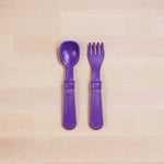 Load image into Gallery viewer, (2pc) Re-Play Utensils Amethyst - Healthy Snacks NZ
