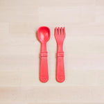Load image into Gallery viewer, (2pc) Re-Play Utensils Red - Healthy Snacks NZ
