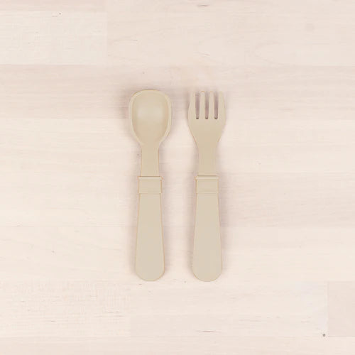 (2pc) Re-Play Utensils Sand - Healthy Snacks NZ