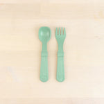 Load image into Gallery viewer, (2pc) Re-Play Utensils Sage - Healthy Snacks NZ
